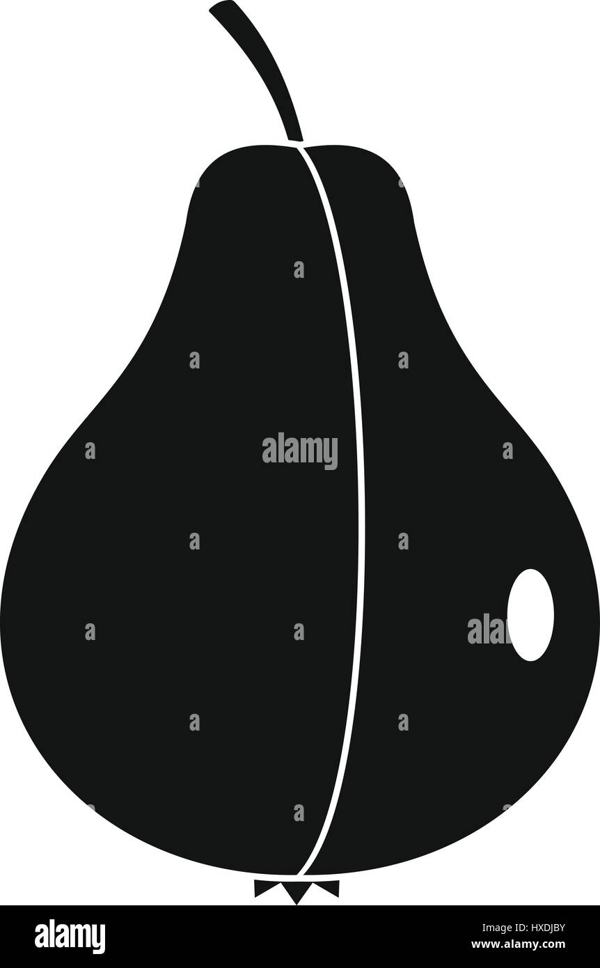 Whole pear icon, simple style Stock Vector Image & Art - Alamy