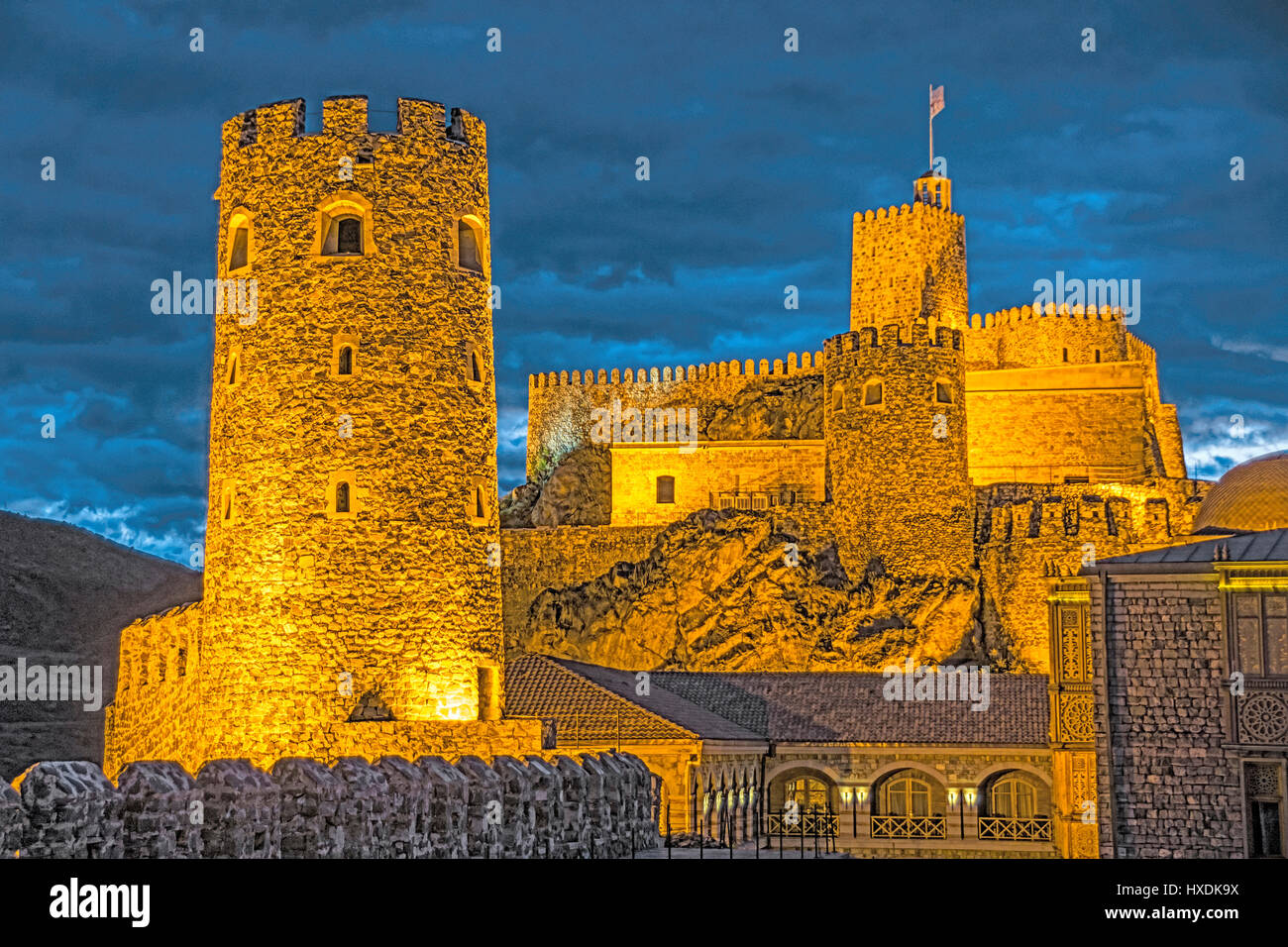 Old castle of Rabat in Akhaltsikhe, Georgia. Stock Photo