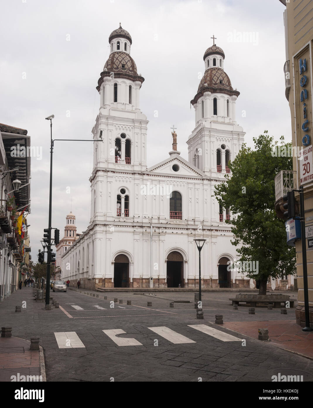 Ecuador, Cuenca, Church of Santo Domingo Stock Photo - Alamy