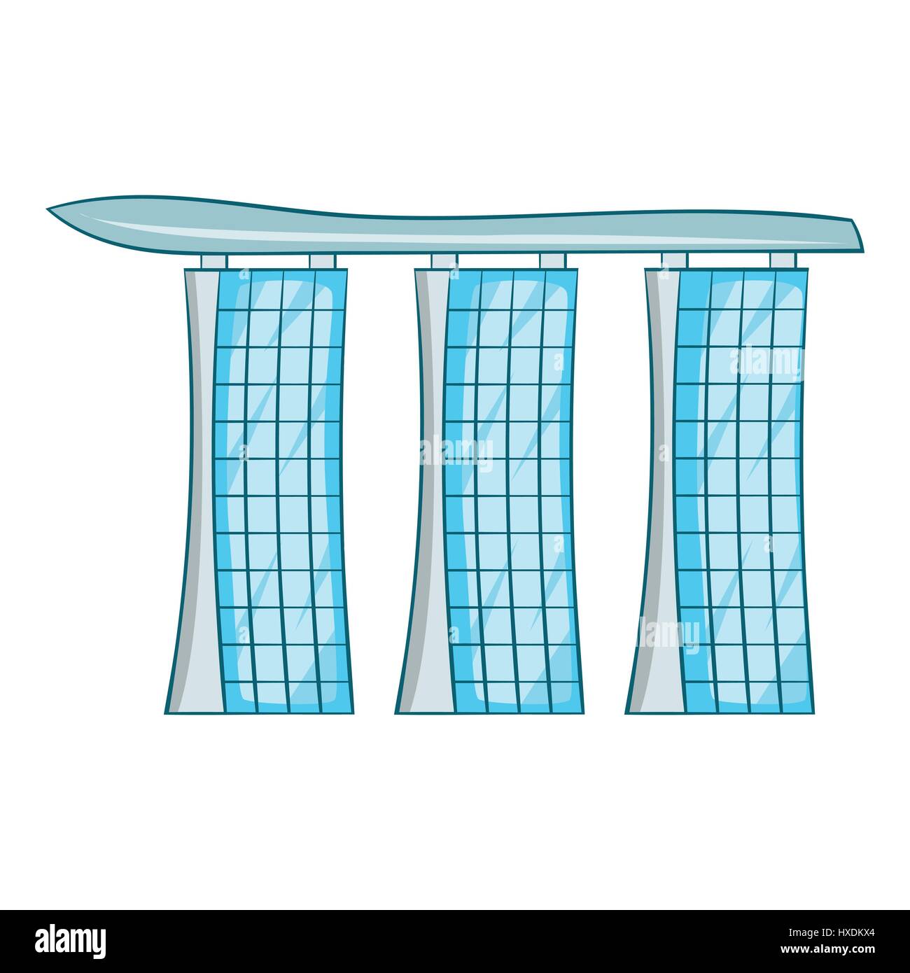 Marina bay singapore pool Stock Vector Images - Alamy