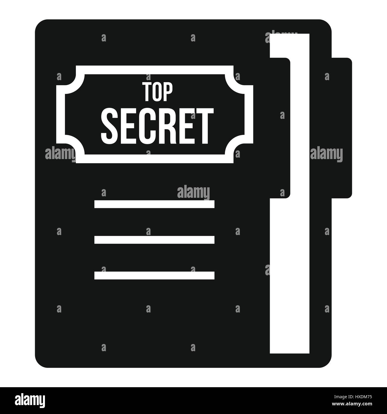 Notepad icon, simple style Stock Vector Image & Art - Alamy