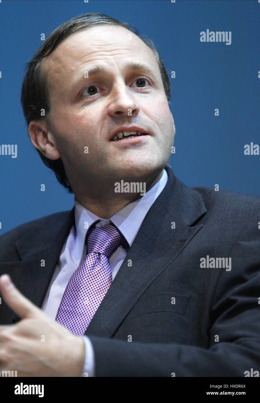 STEVE WEBB MP MINISTER OF STATE FOR PENSIONS 21 September 2010 THE AAC LIVERPOOL ENGLAND Stock Photo