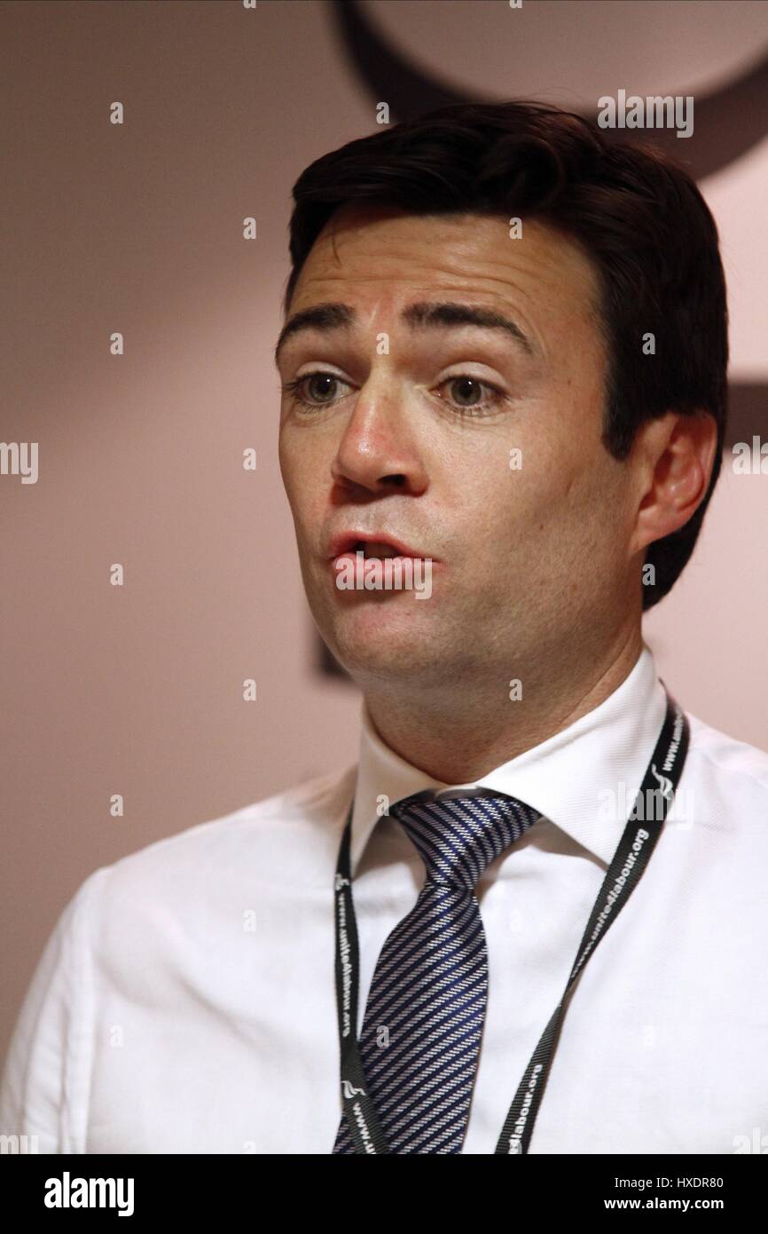 ANDY BURNHAM MP LABOUR PARTY 27 September 2010 MANCHESTER CENTRAL 