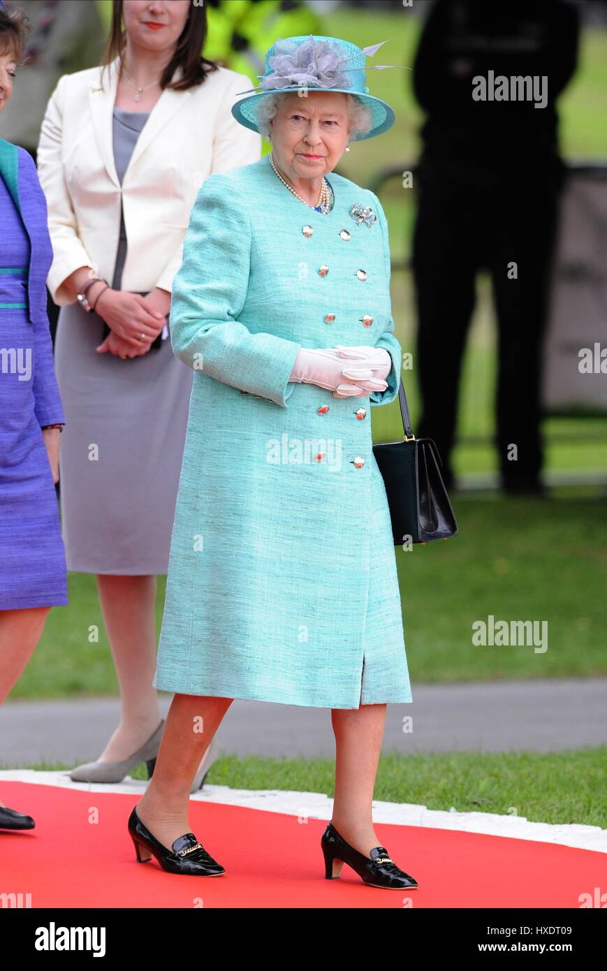 Queen elizabeth ii besuch hi-res stock photography and images - Alamy