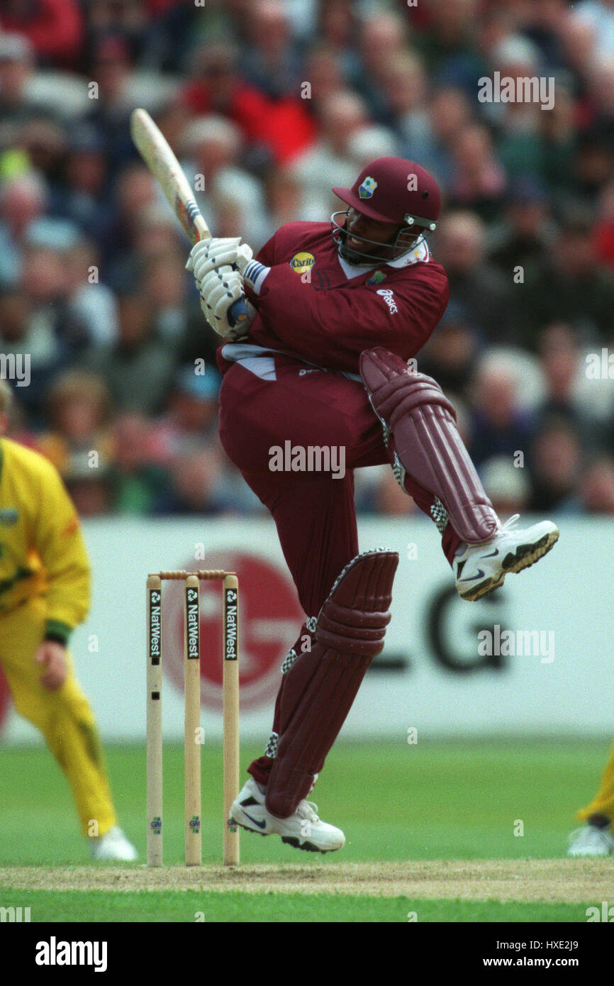 BRIAN LARA WEST INDIES 30 May 1999 Stock Photo - Alamy