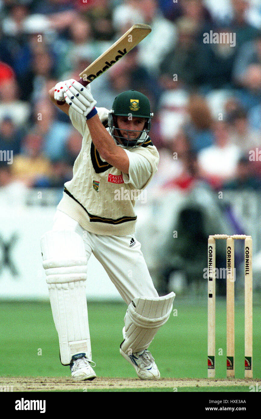 GARY KIRSTEN SOUTH AFRICA & WEST.PROVINCE 16 June 1998 Stock Photo