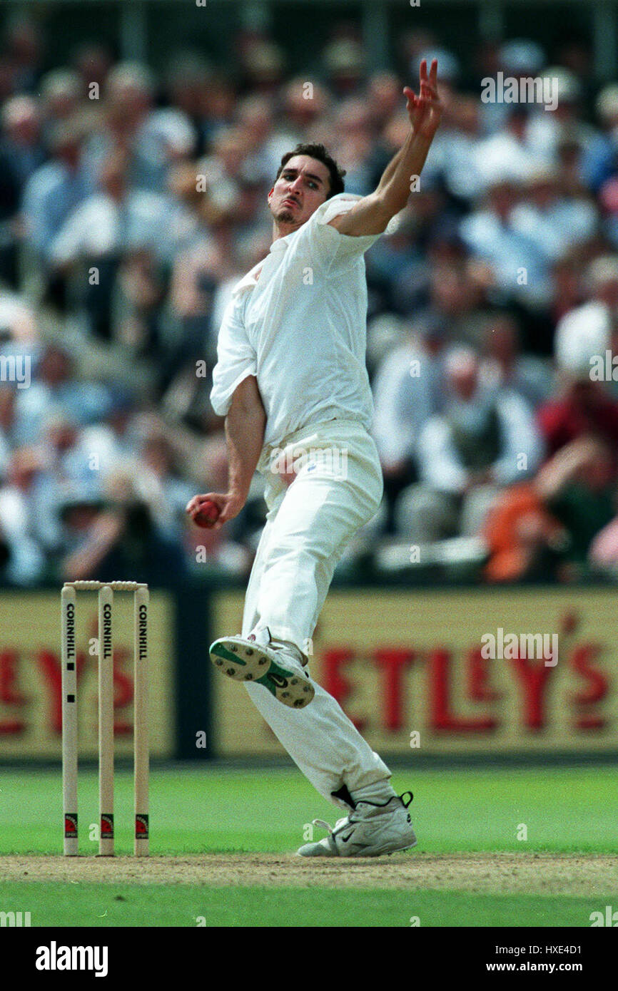JASON GILLESPIE AUSTRALIA 15 July 1997 Stock Photo Alamy