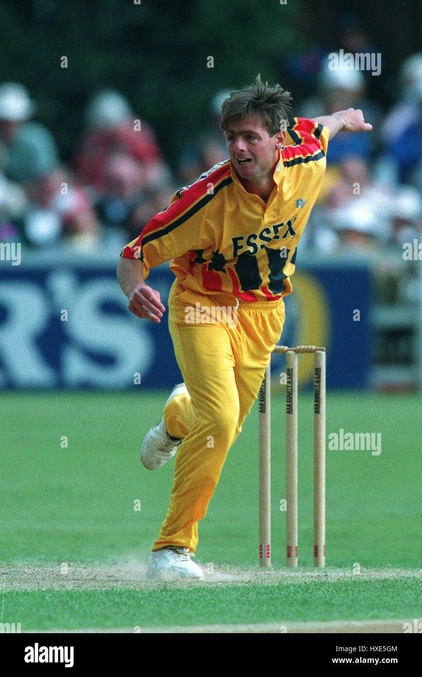 JOHN STEPHENSON ESSEX CCC 22 July 1993 Stock Photo