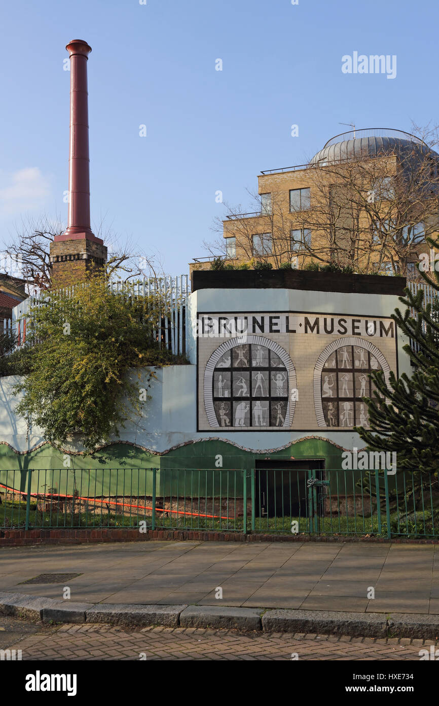 The Brunel Museum in Rotherhithe, East London, UK. Features the work of engineer Isambard Kingdom Brunel. Stock Photo