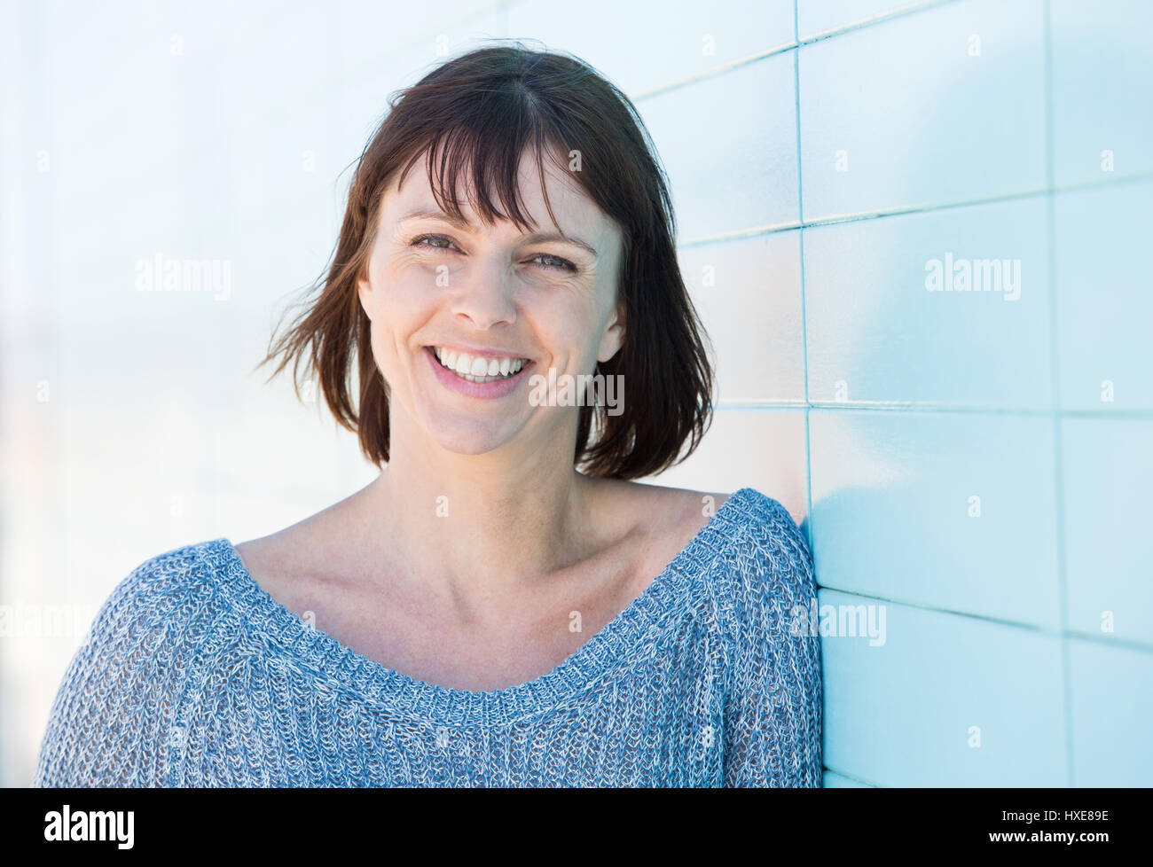 Close up lovely mature hi-res stock photography and images - Alamy