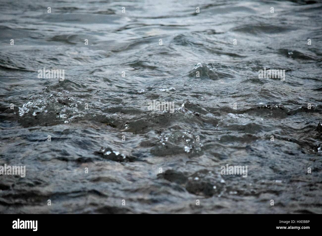 Rough waters of the Ouachita Stock Photo Alamy