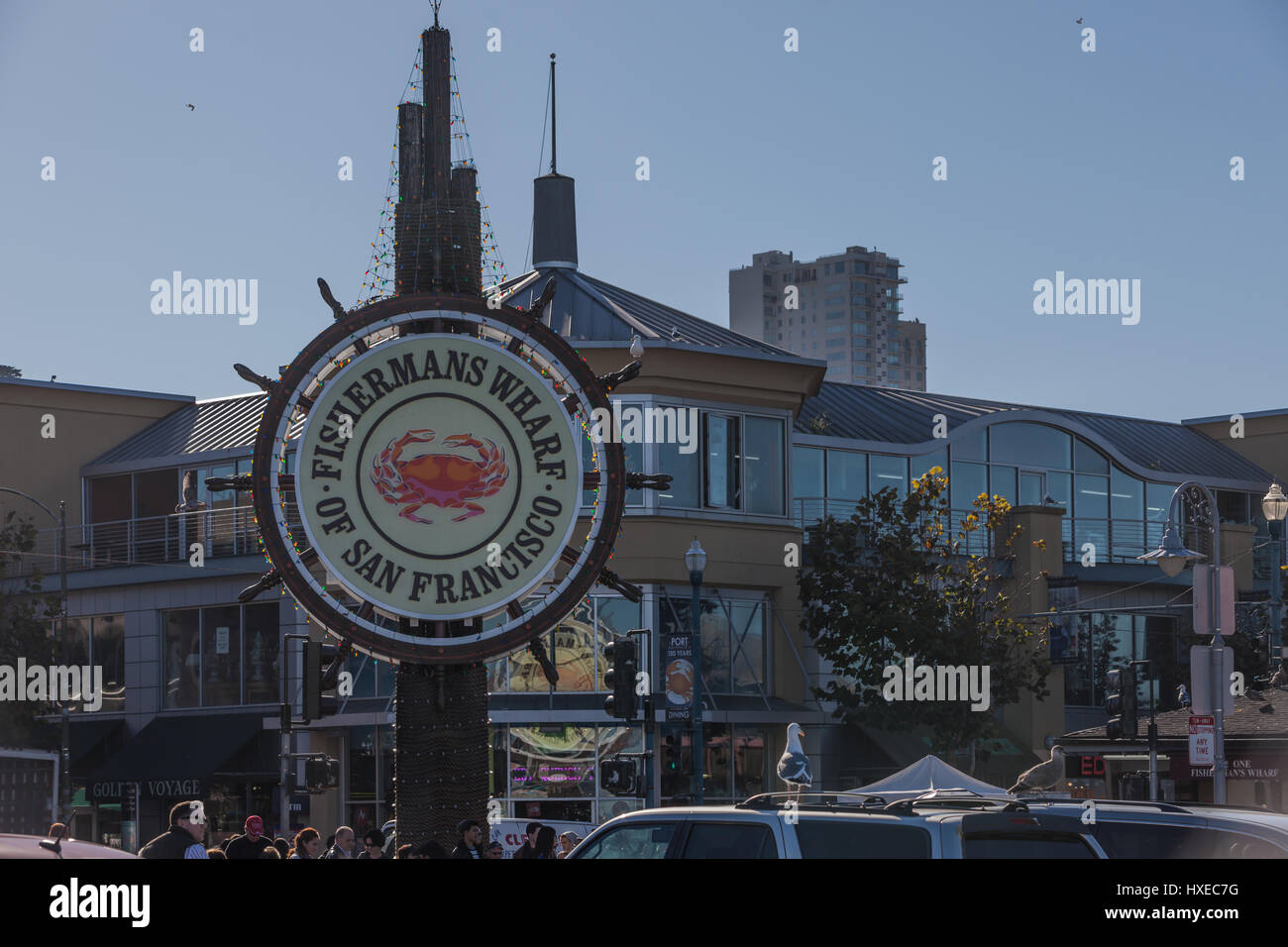 Fisherman's Wharf is a popular tourist destination. Famous for it’s