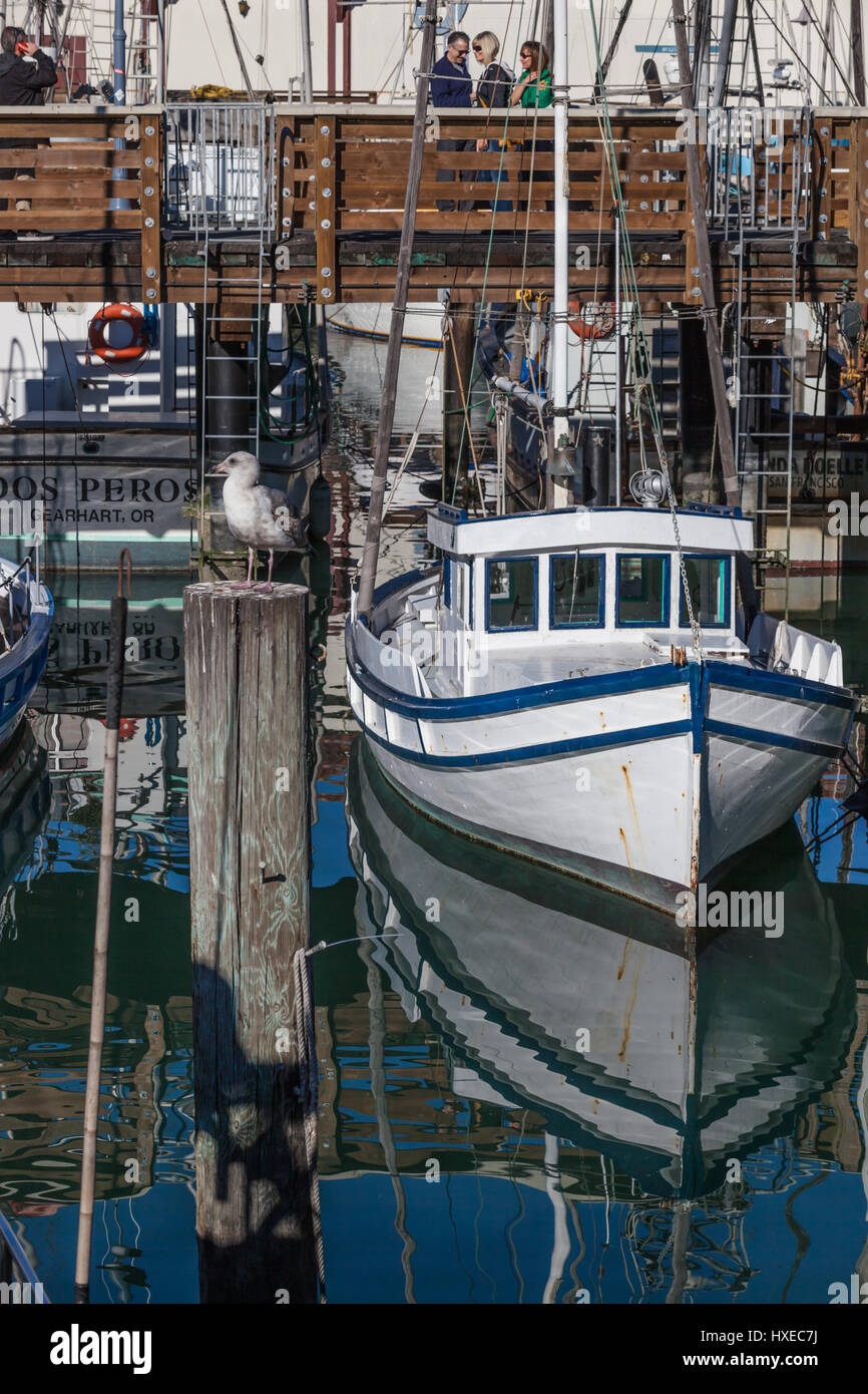 Fisherman's Wharf is a popular tourist destination. Famous for it’s