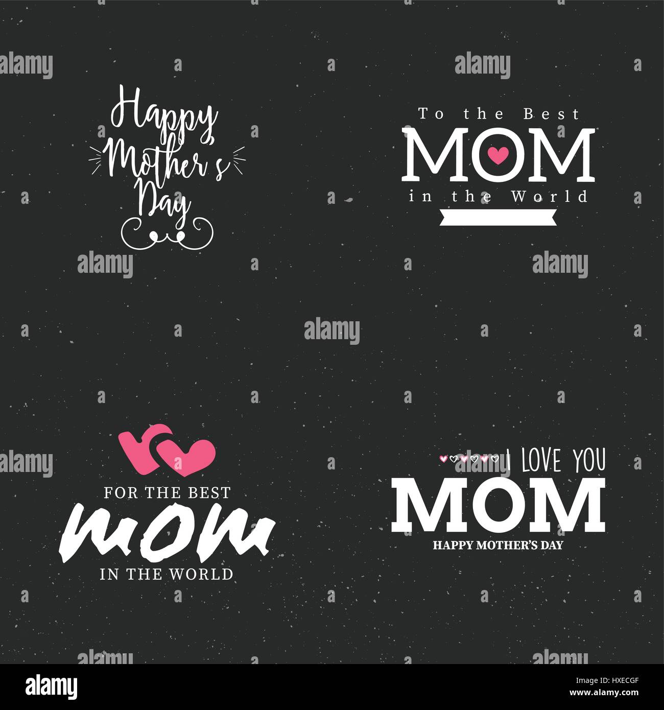 Happy mothers day Stock Vector Image & Art - Alamy