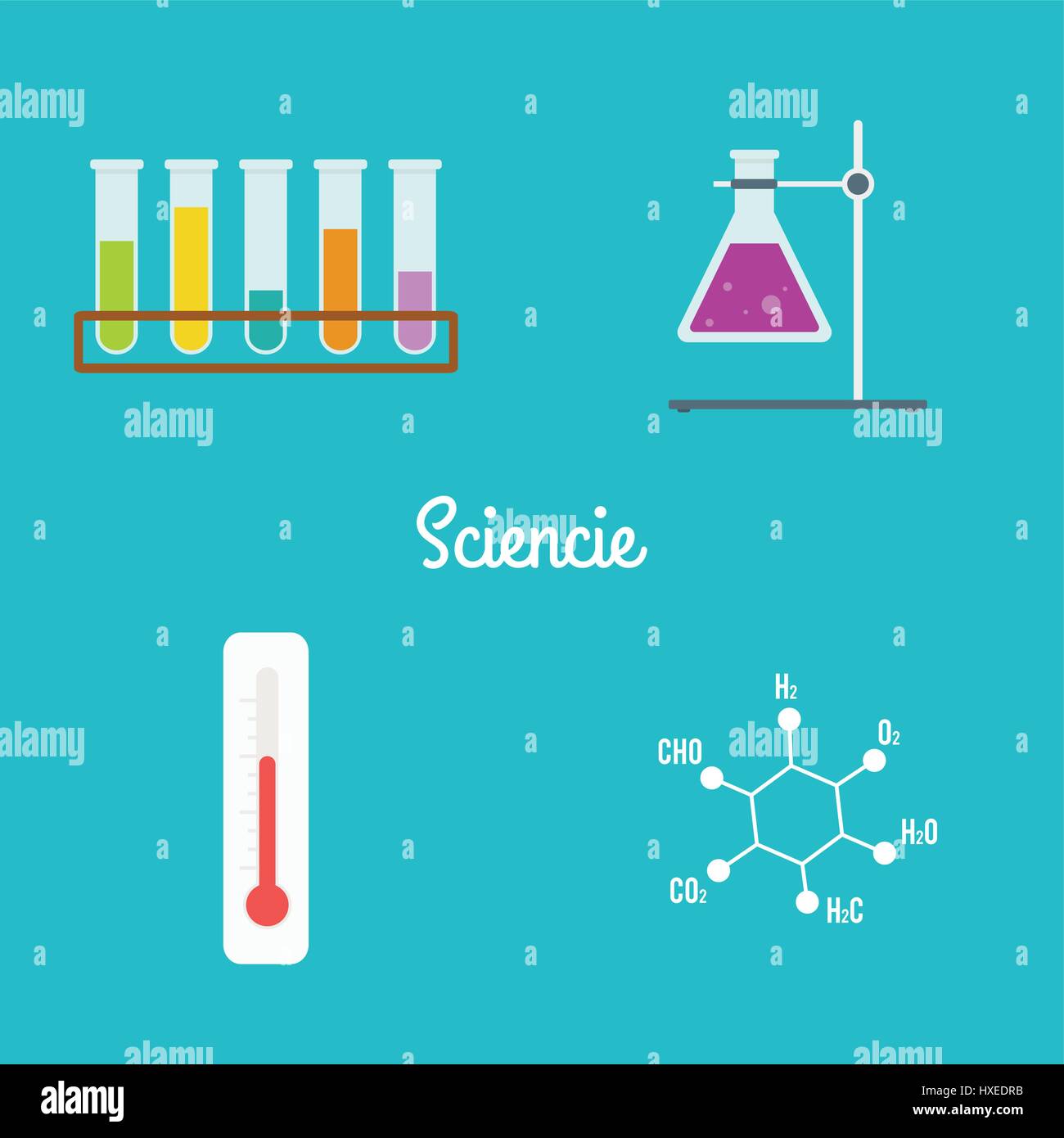Abstract science image Stock Vector Images - Alamy