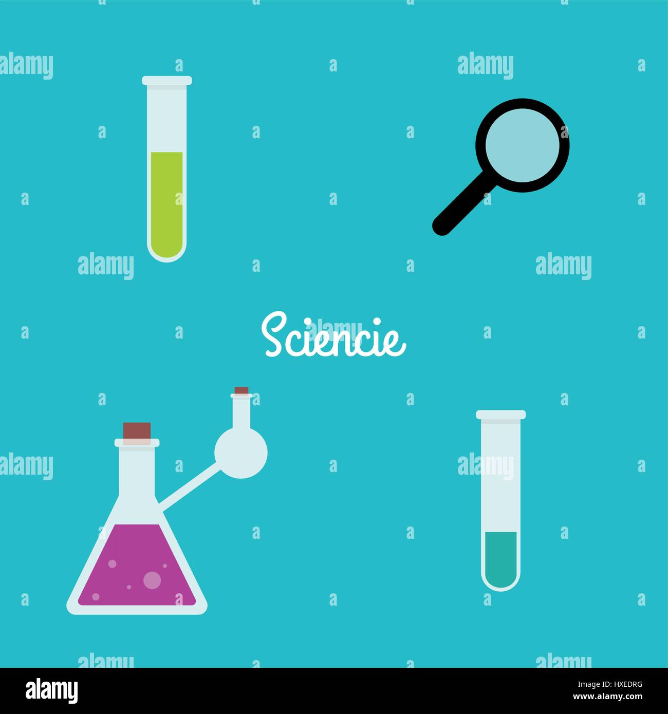 abstract science objects Stock Vector Image & Art - Alamy