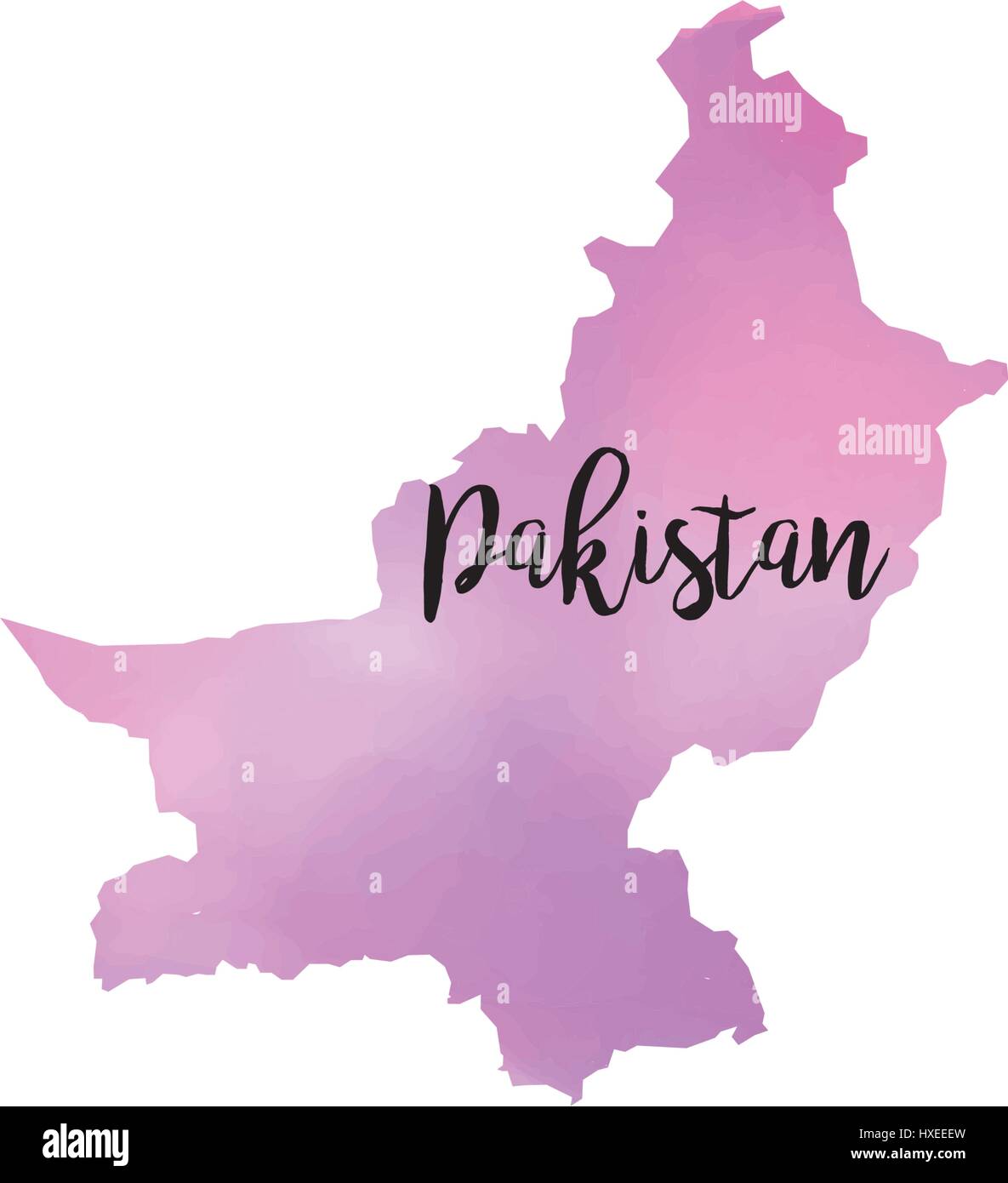 Pakistan Map Abstract Abstract Pakistan map Stock Vector Image & Art - Alamy