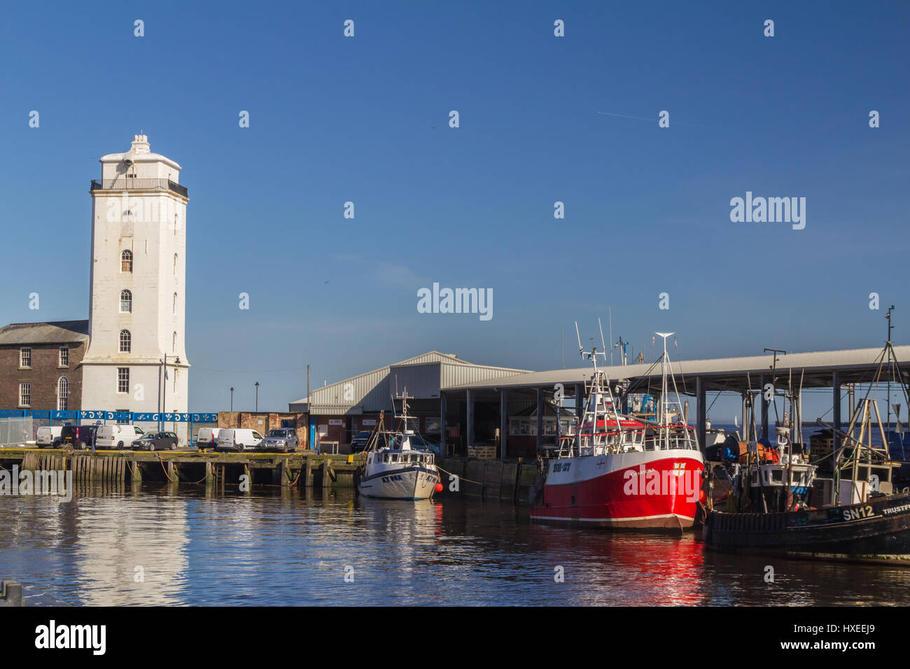 Old Low Light at the Fish Quay, North Shields Stock Photo Alamy