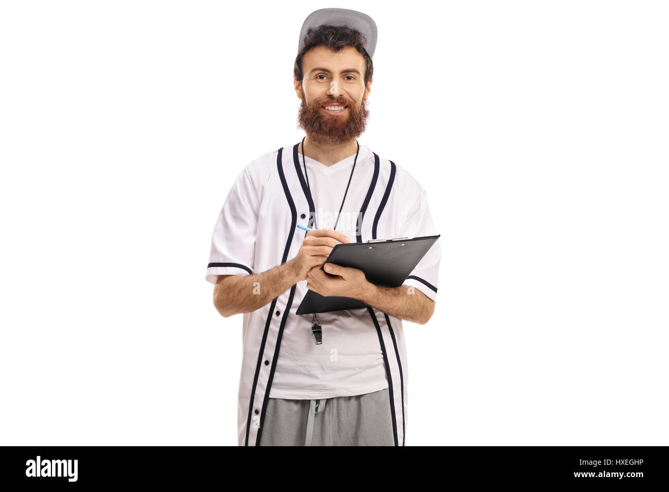 Bearded man in baseball cap hi-res stock photography and images - Alamy