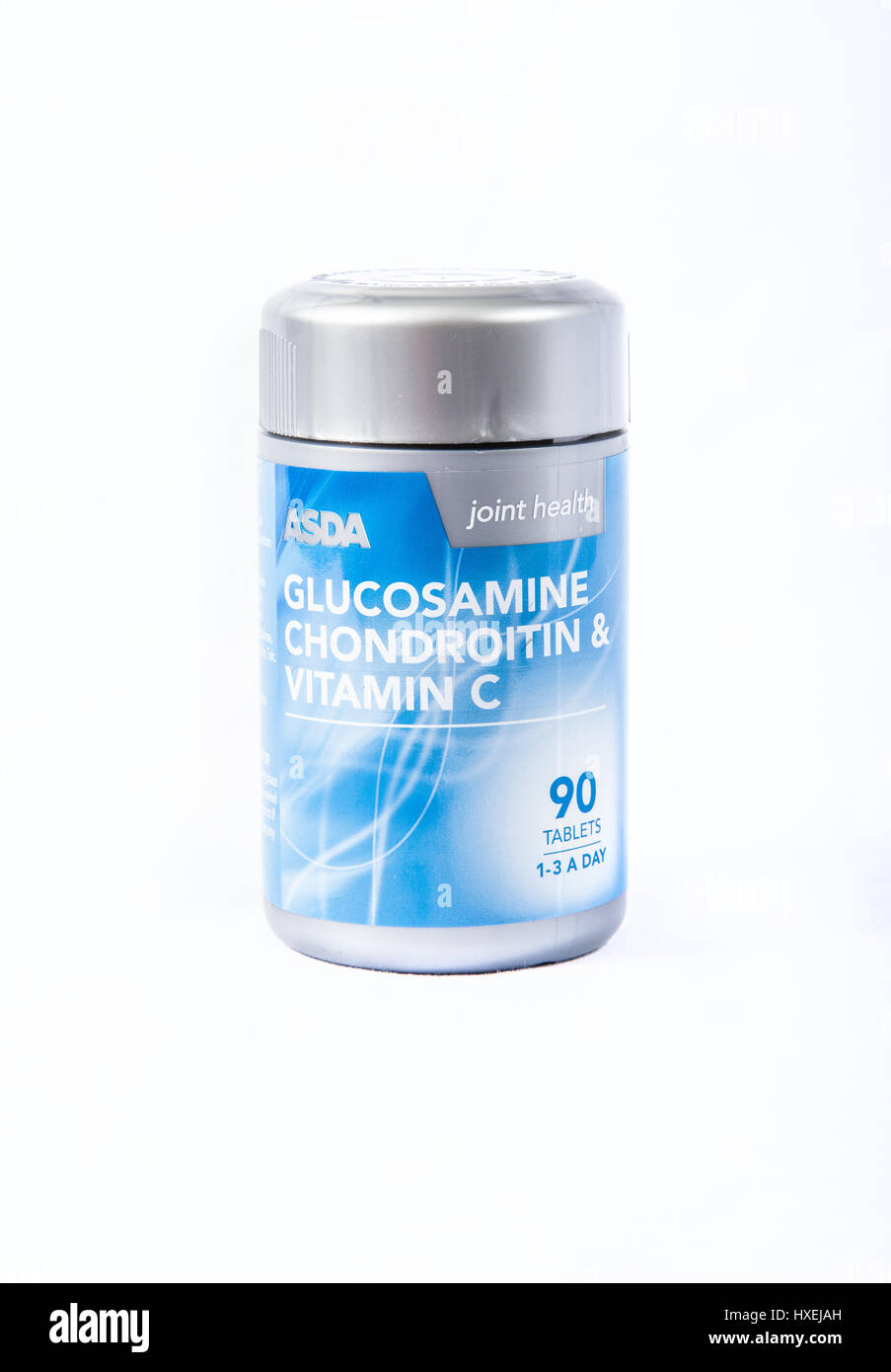 ASDA Glucosamine Chondroitin & Vitamin C Joint Health Stock Photo - Alamy