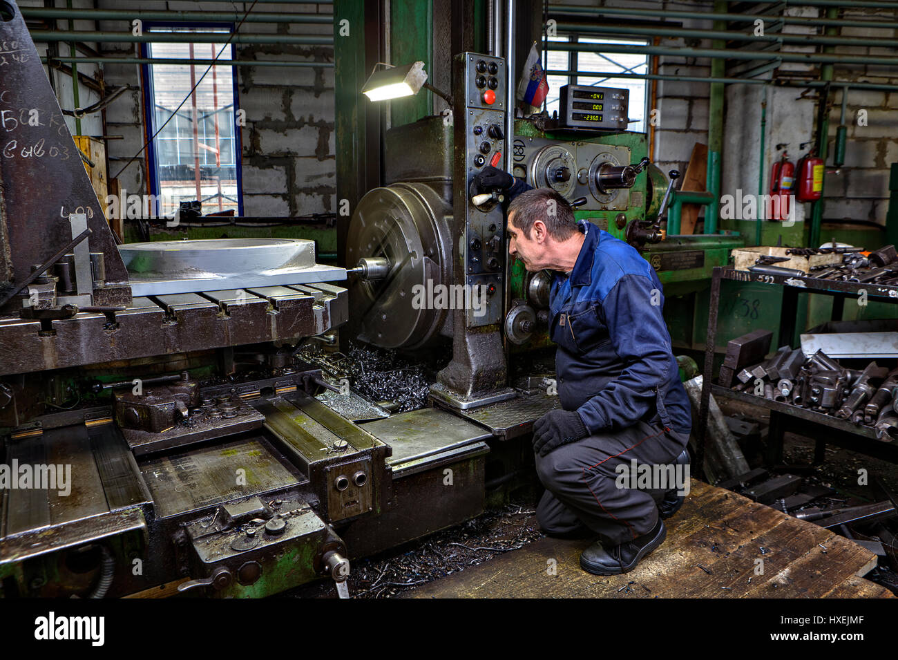 Horizontal boring machine hires stock photography and images Alamy
