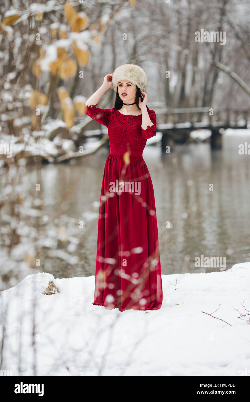 snow dress for girl