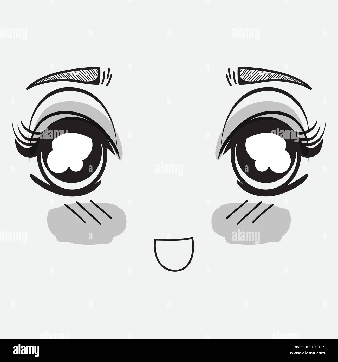 Surprised Face Illustration High Resolution Stock Photography and ...