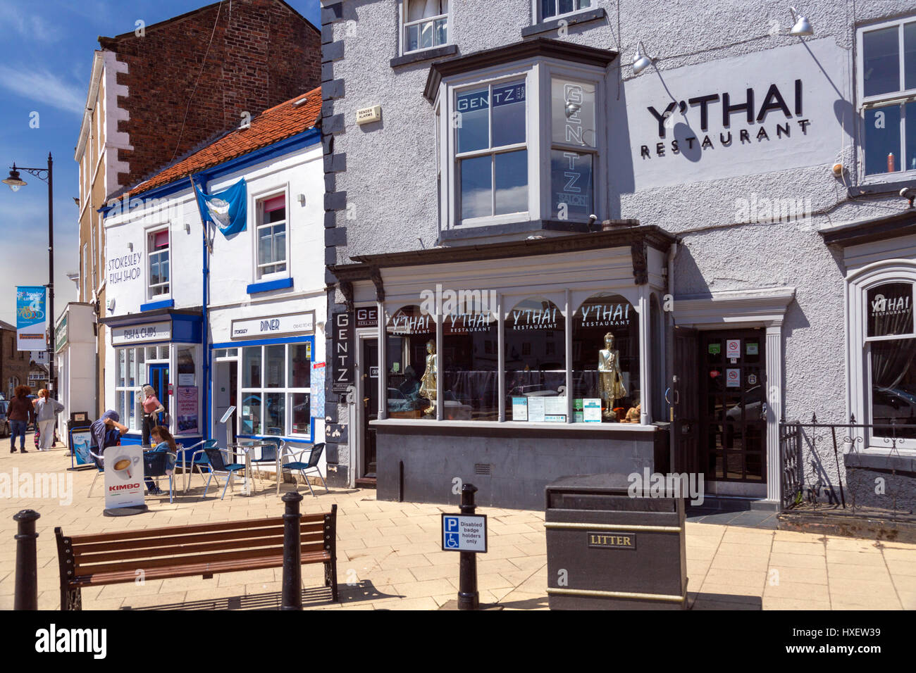 Stokesley market hires stock photography and images Alamy