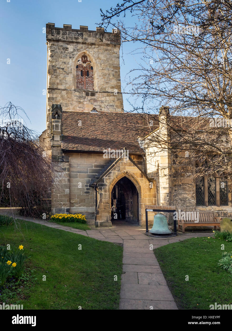 Holy Trinity Goodramgate Churches Conservation Trust Church in York Yorkshire England Stock Photo