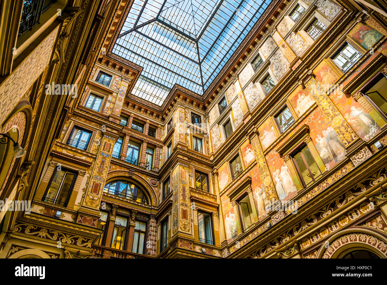 Decorated courtyard hi-res stock photography and images - Alamy