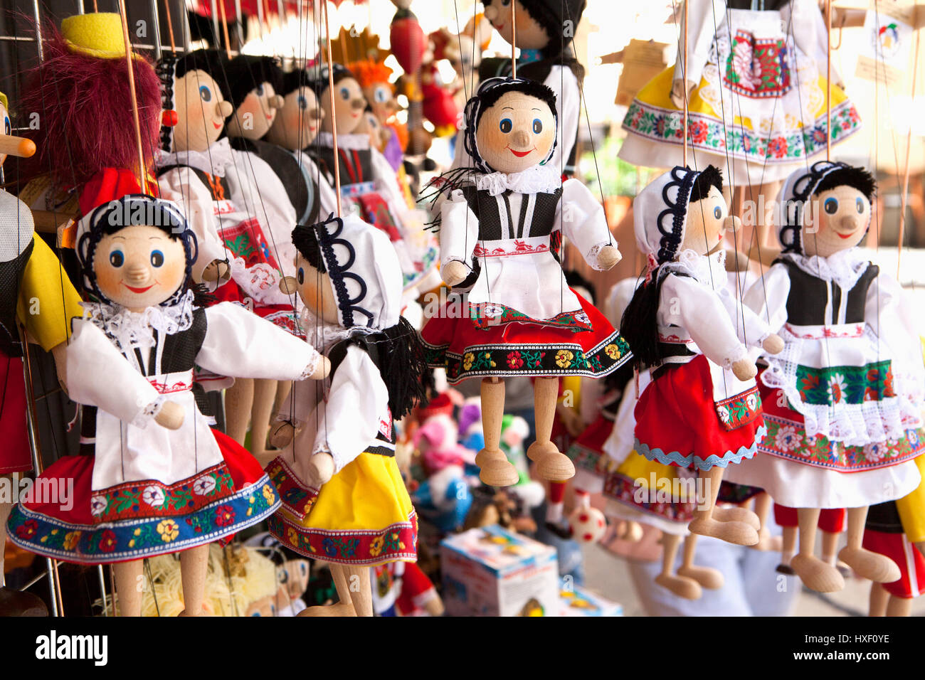 Puppets, Prague, Czech Stock Photo Alamy