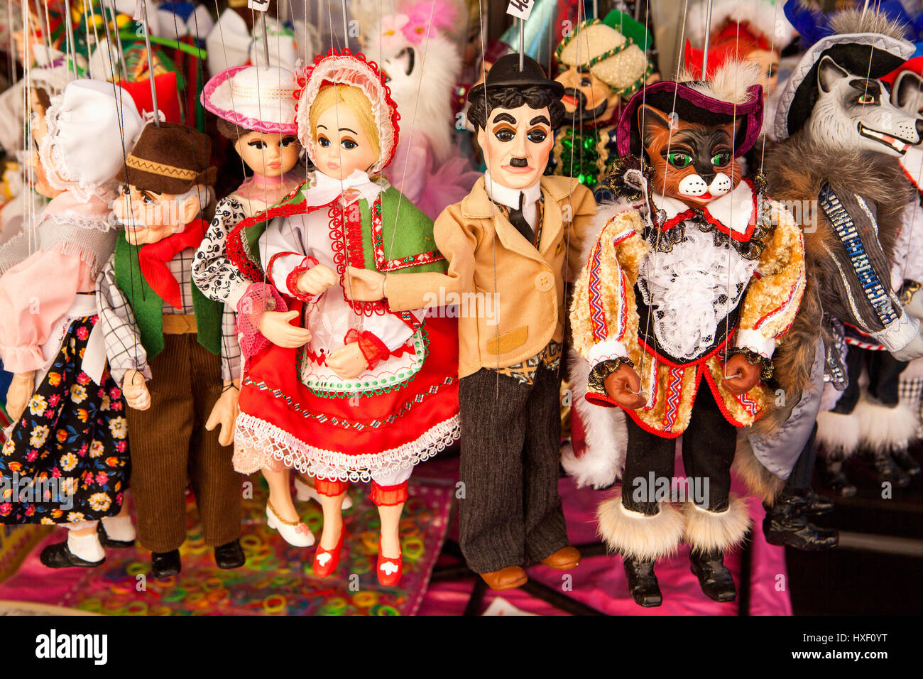 Puppets, Prague, Czech Stock Photo Alamy