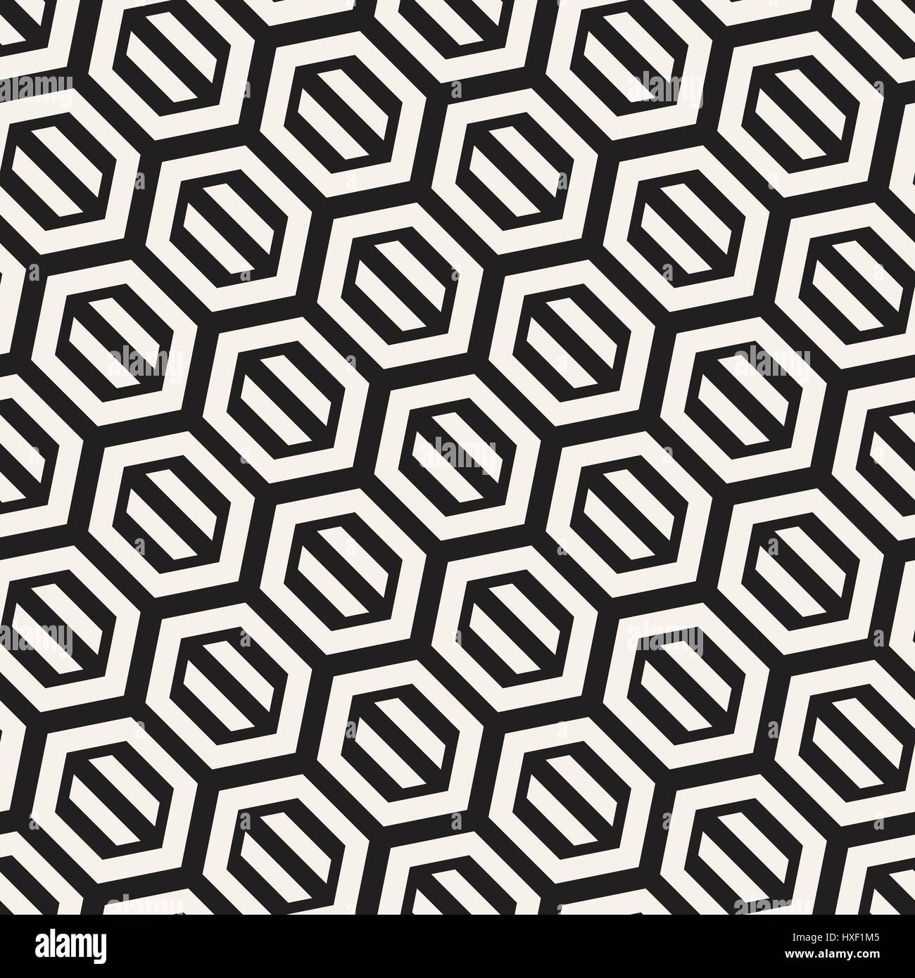 Vector Seamless Pattern. Repeating Lattice Abstract Background. Linear ...