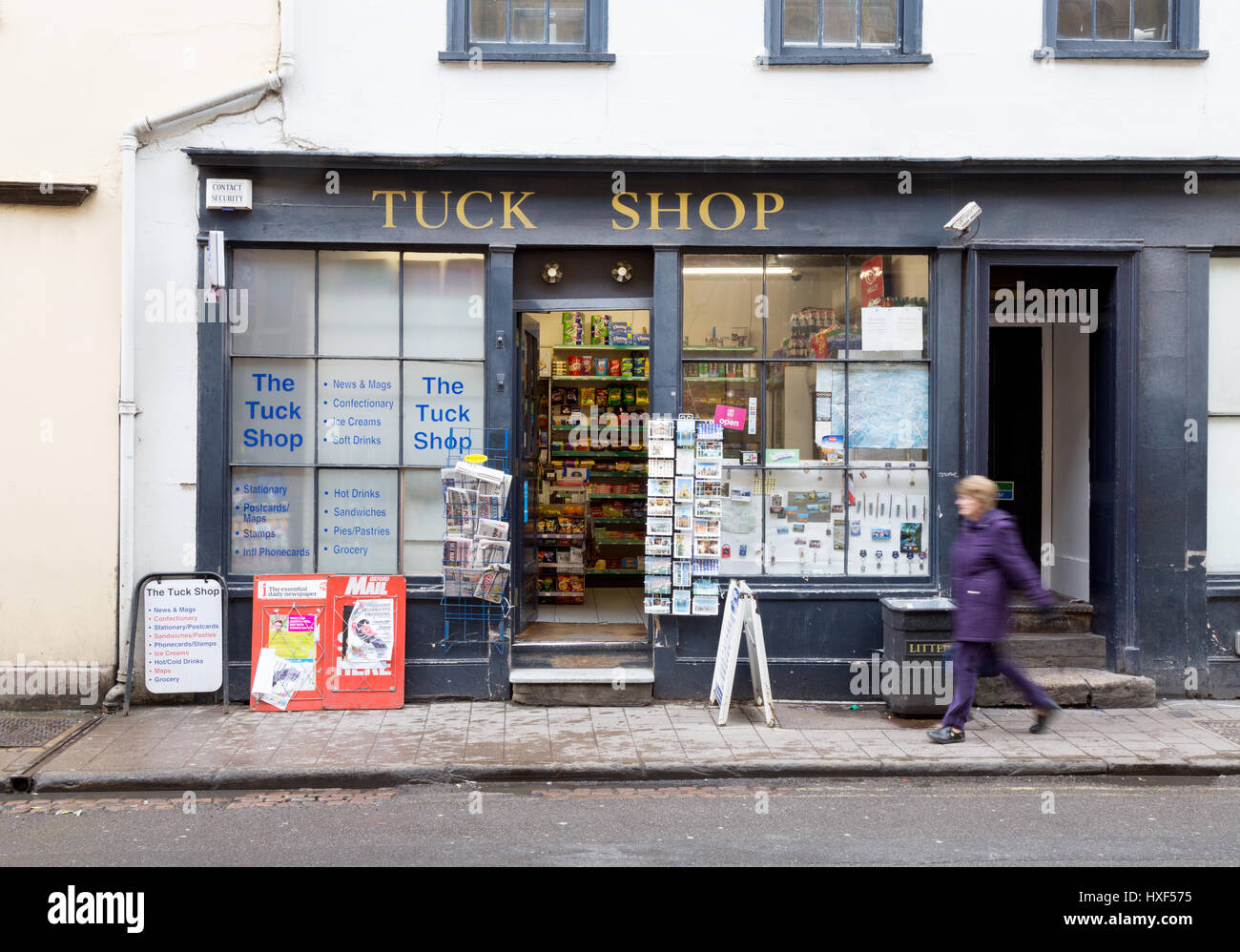 Tuck Shop, Holywell Road, Oxford UK Stock Photo Alamy