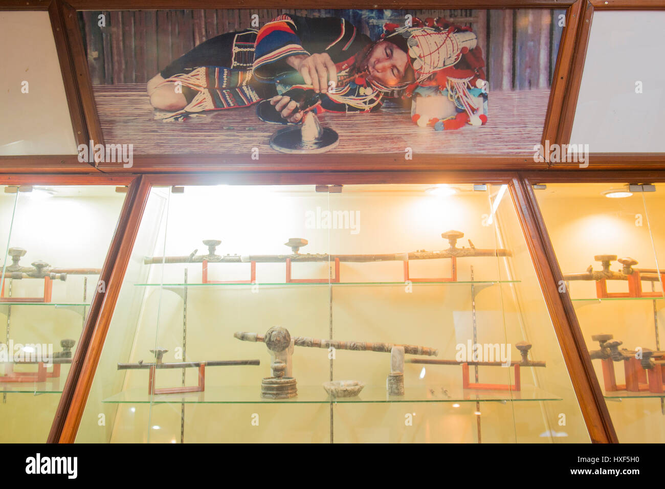 the house of opium museum at the Golden Triangle of Thailand, Myanmar