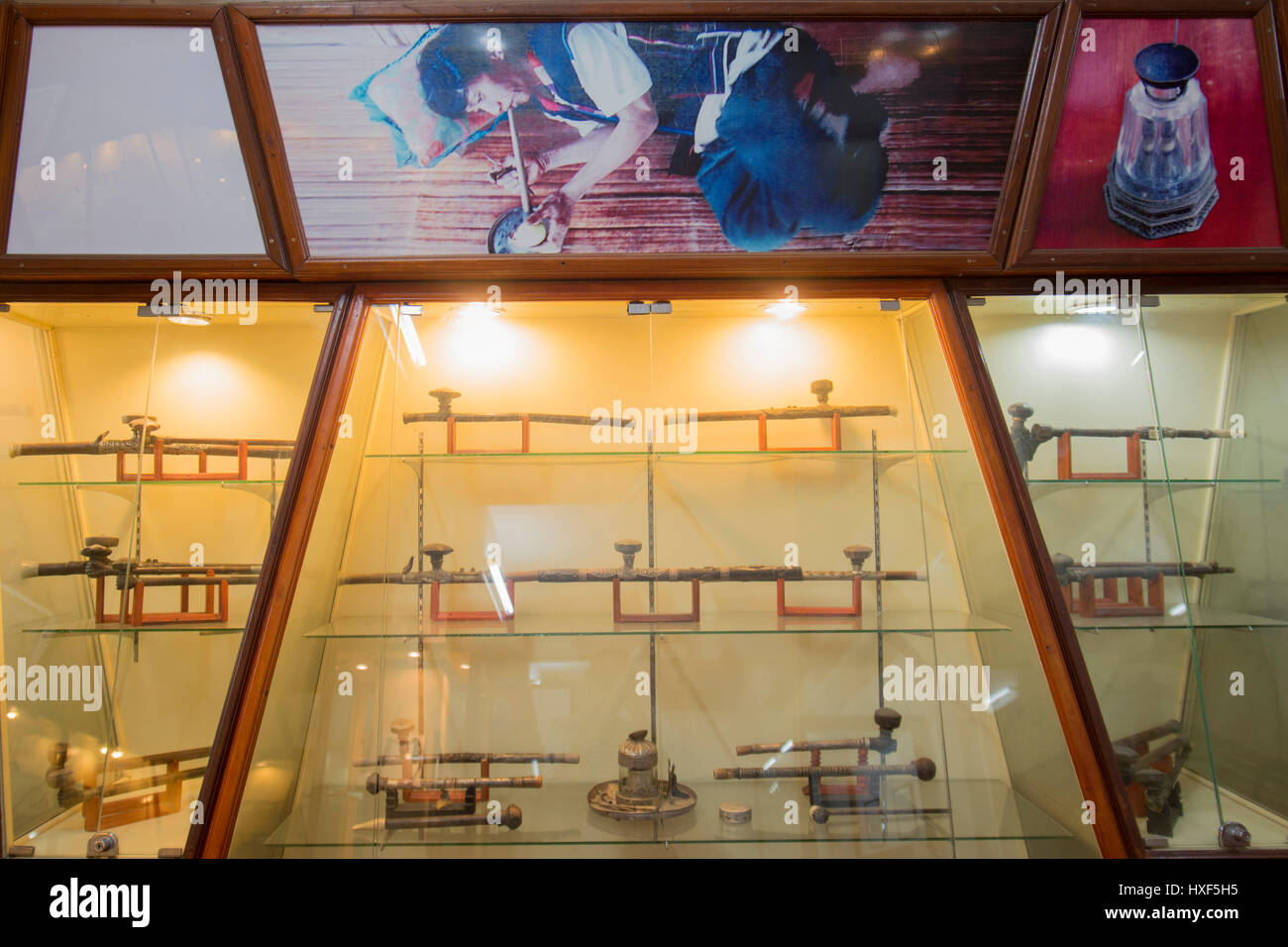 the house of opium museum at the Golden Triangle of Thailand, Myanmar