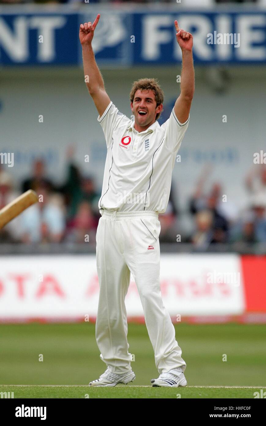 LIAM PLUNKETT ENGLAND & DURHAM CCC HEADINGLEY LEEDS ENGLAND 26 May 2007 Stock Photo