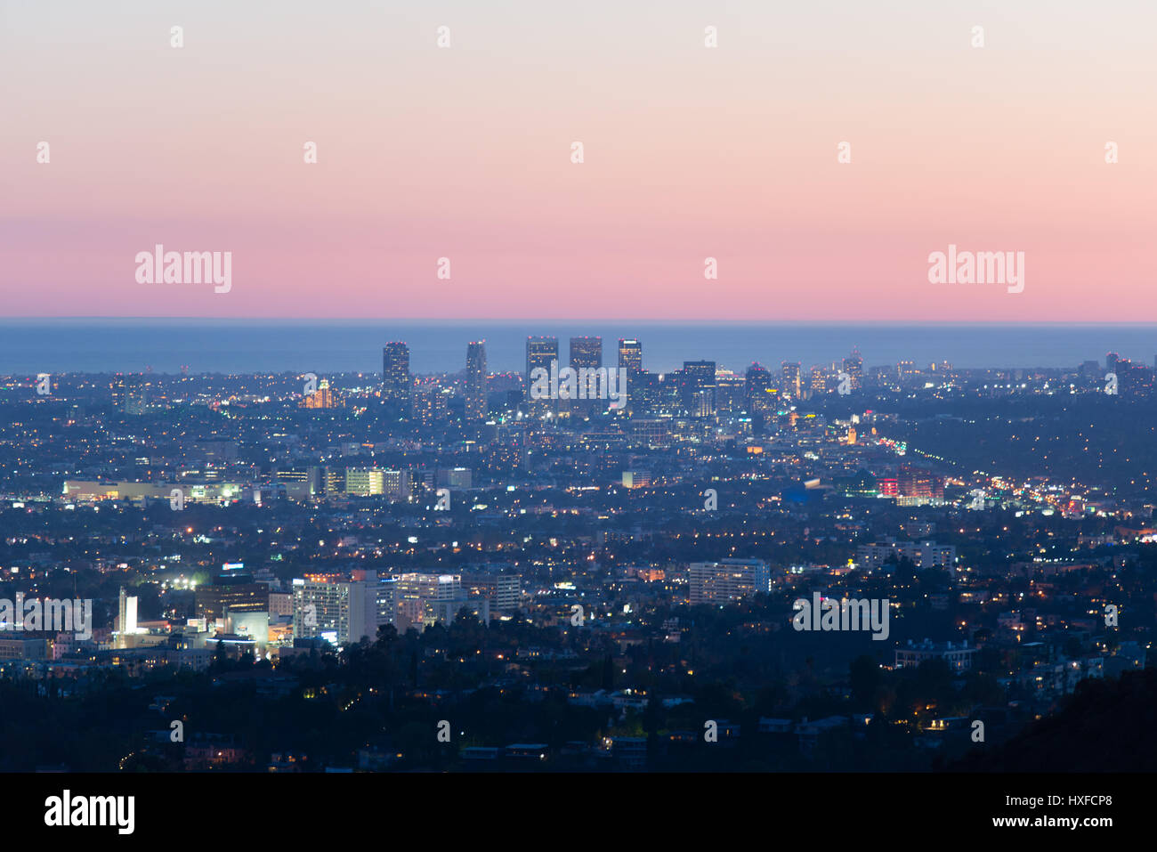 West Los Angeles Stock Photo Alamy