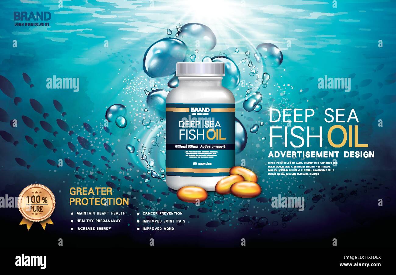 Fish bottle underwater Stock Vector Images Alamy