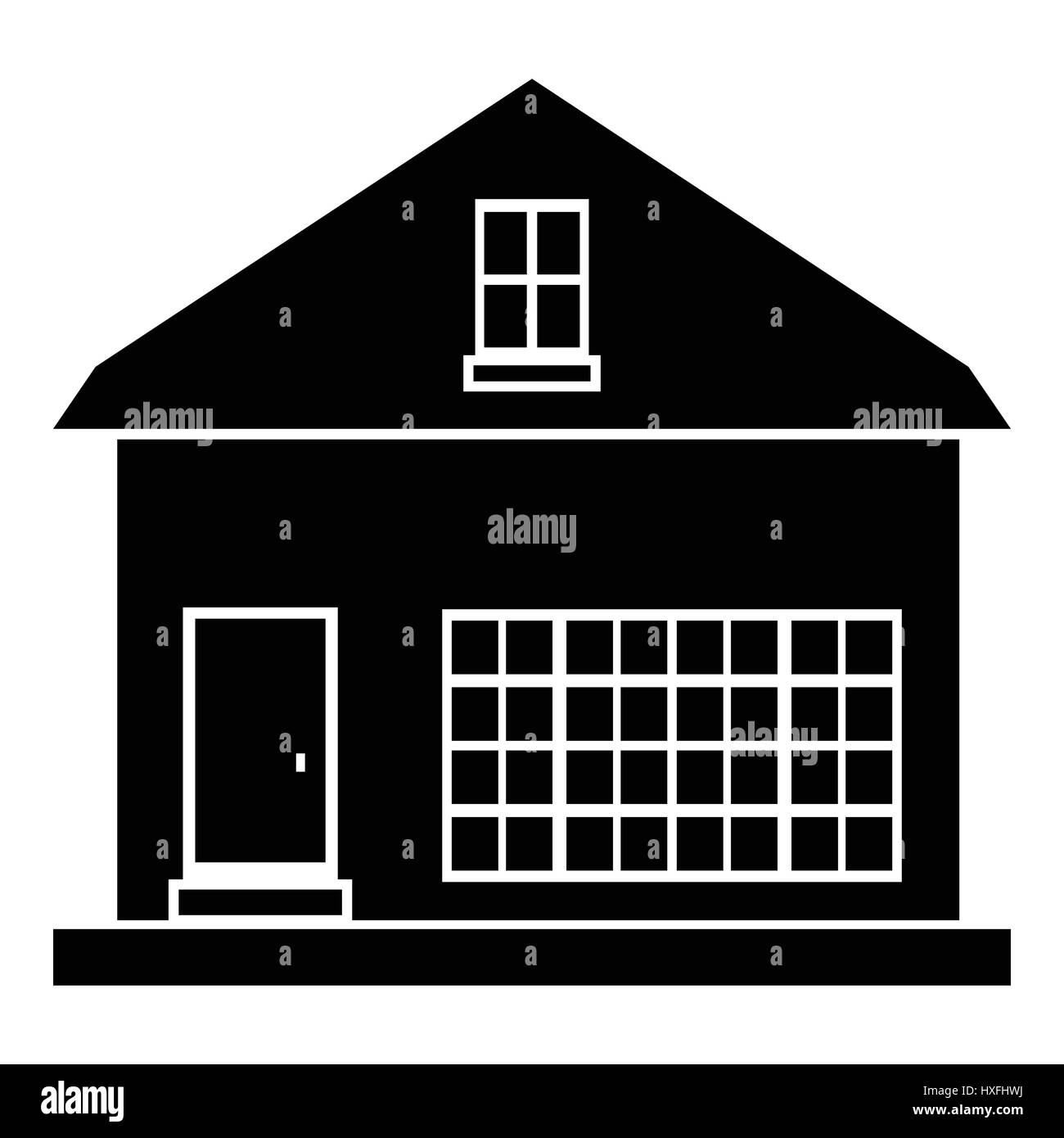cute-country-house-icon-simple-style-stock-vector-image-art-alamy