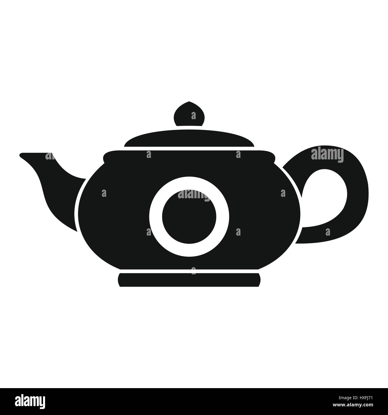 Teapot icon, simple style Stock Vector Image & Art - Alamy