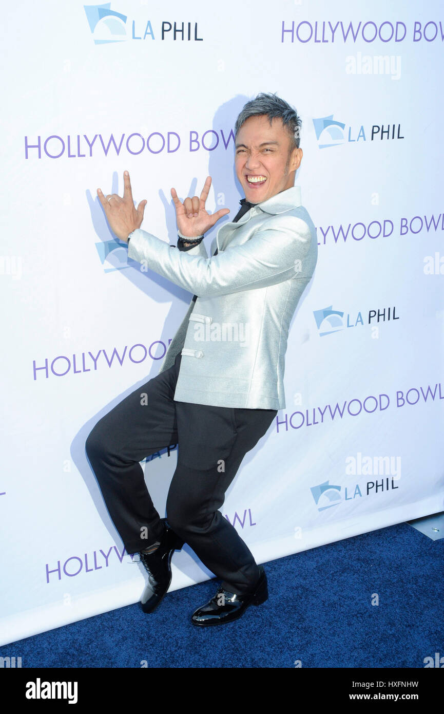 Arnel Pineda Of Rock Band Journey Attends The Opening Night Of The HXFNHW 