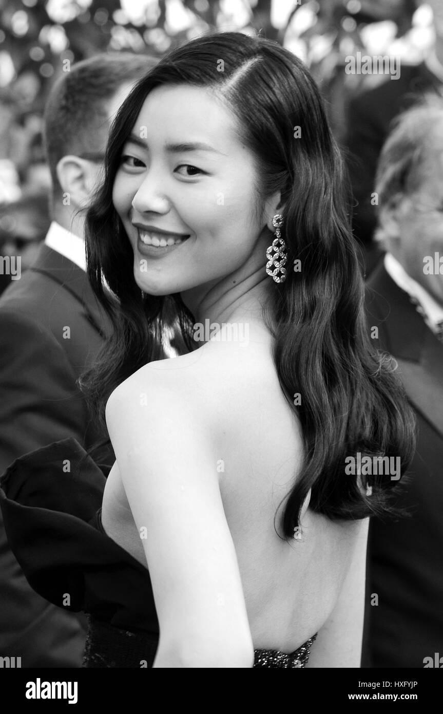 Liu Wen attends the 67th Cannes Film Festival Stock Photo