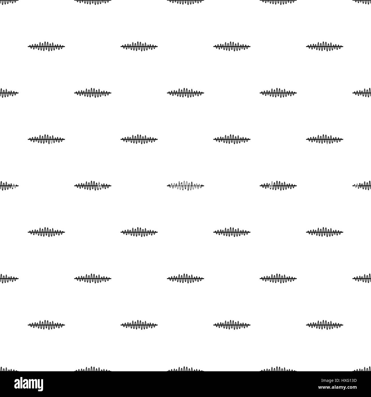 Graphic equalizer pattern, simple style Stock Vector Image & Art Alamy