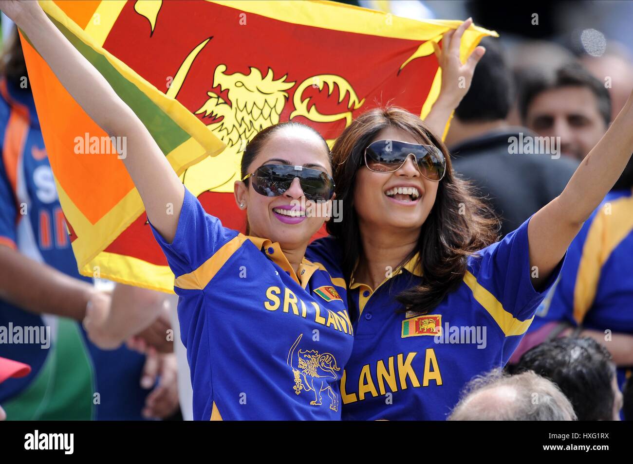 Sri lanka cricket fans hi-res stock photography and images