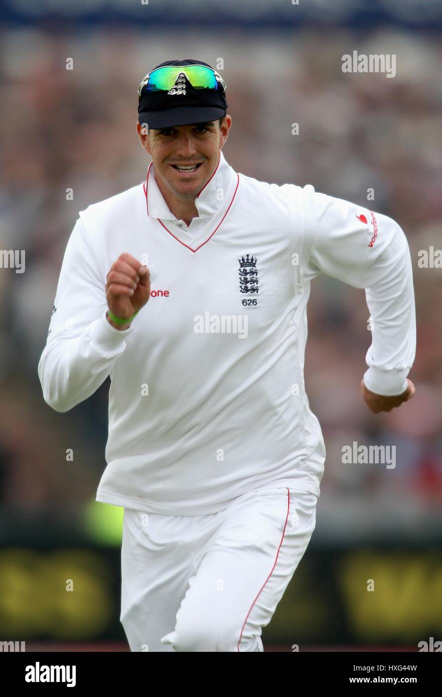 KEVIN PIETERSEN ENGLAND & HAMPSHIRE CCC OLD TRAFFORD MANCHESTER ENGALND 23 May 2008 Stock Photo