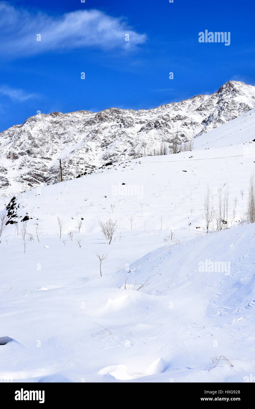 Barf Anbar, Fereydunshahr ski resort, Esfahan, Iran in the spring time ...