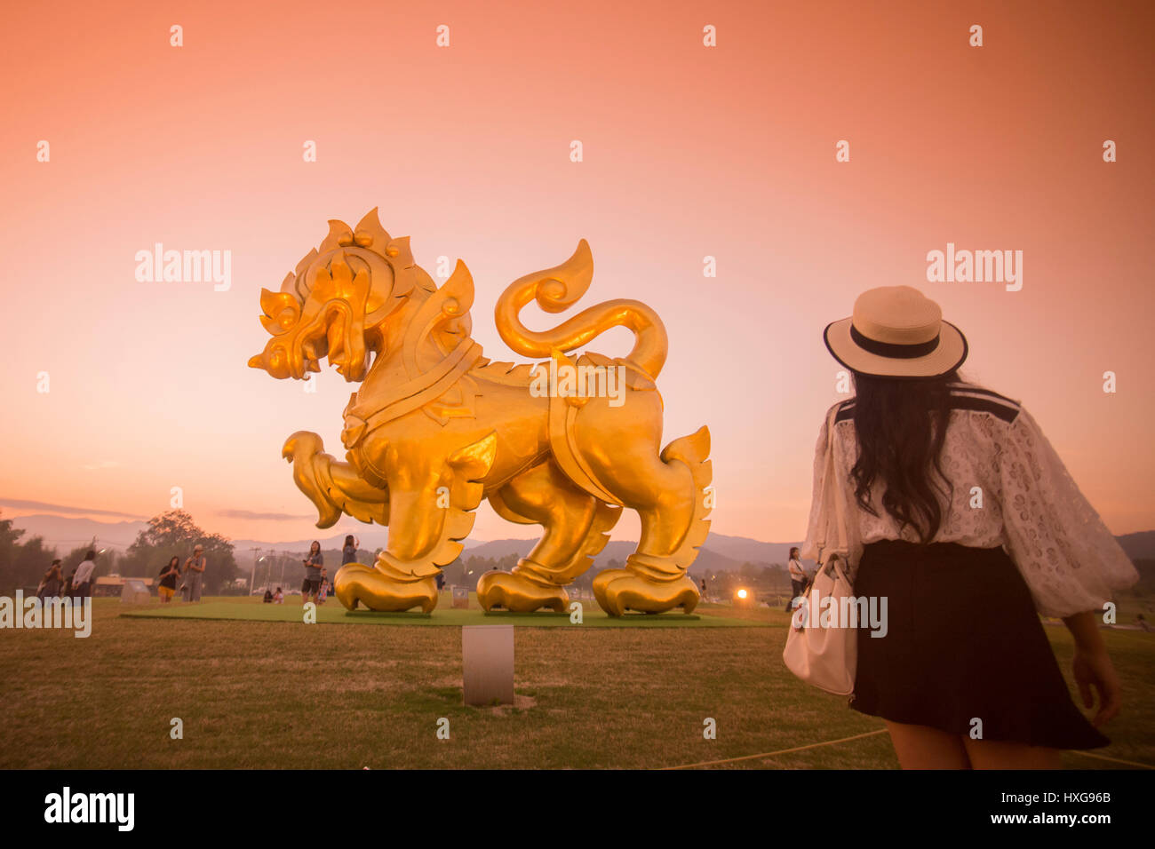 The Singha At The Singha Park Near The City Chiang Rai In North the-singha-at-the-singha-park-near-the-city-chiang-rai-in-north