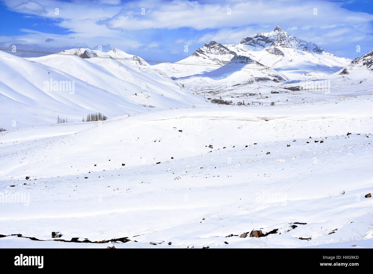 Barf Anbar, Fereydunshahr ski resort, Esfahan, Iran in the spring time ...