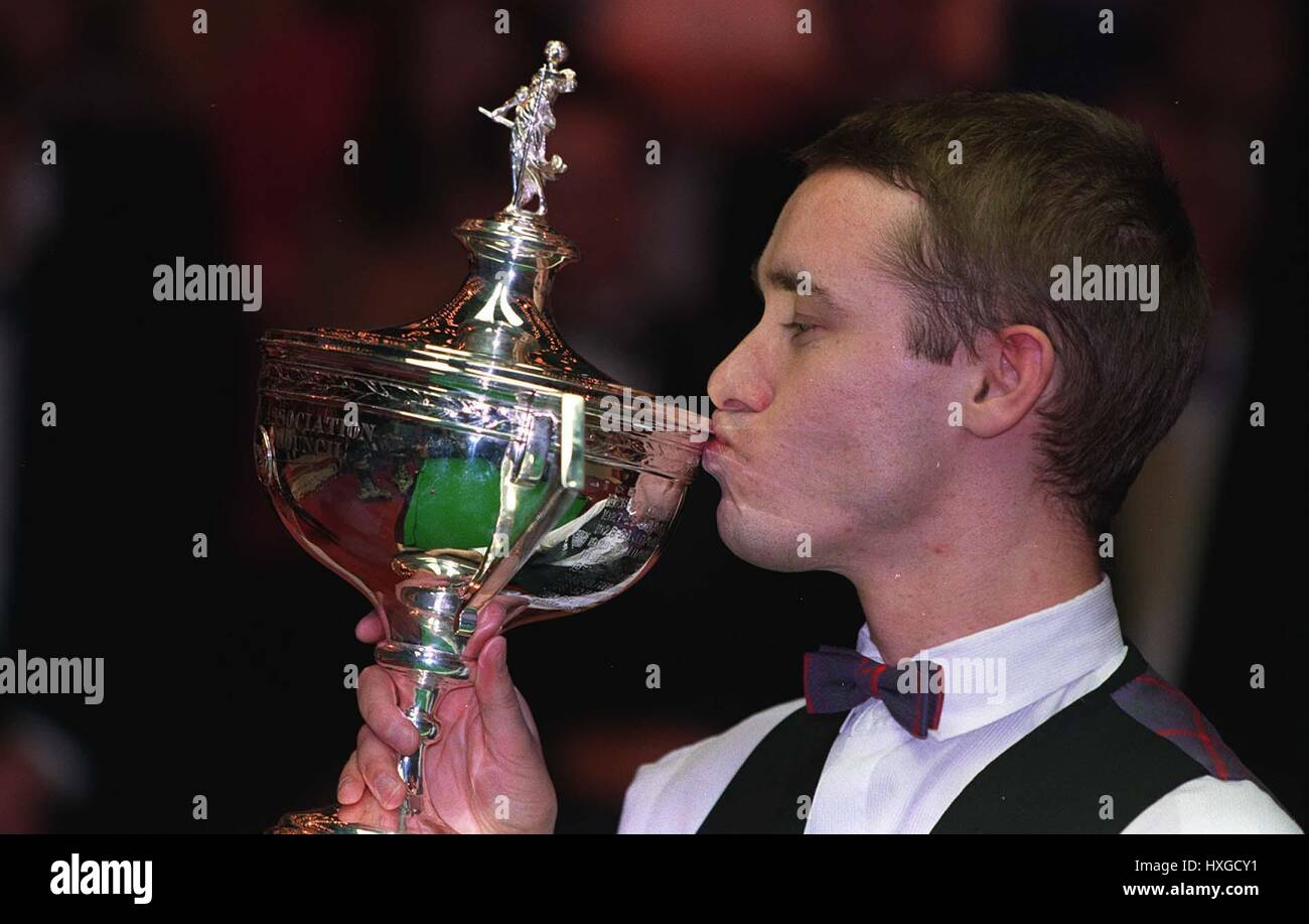 Stephen Hendry Snooker Legend Kiss Trophy Poster